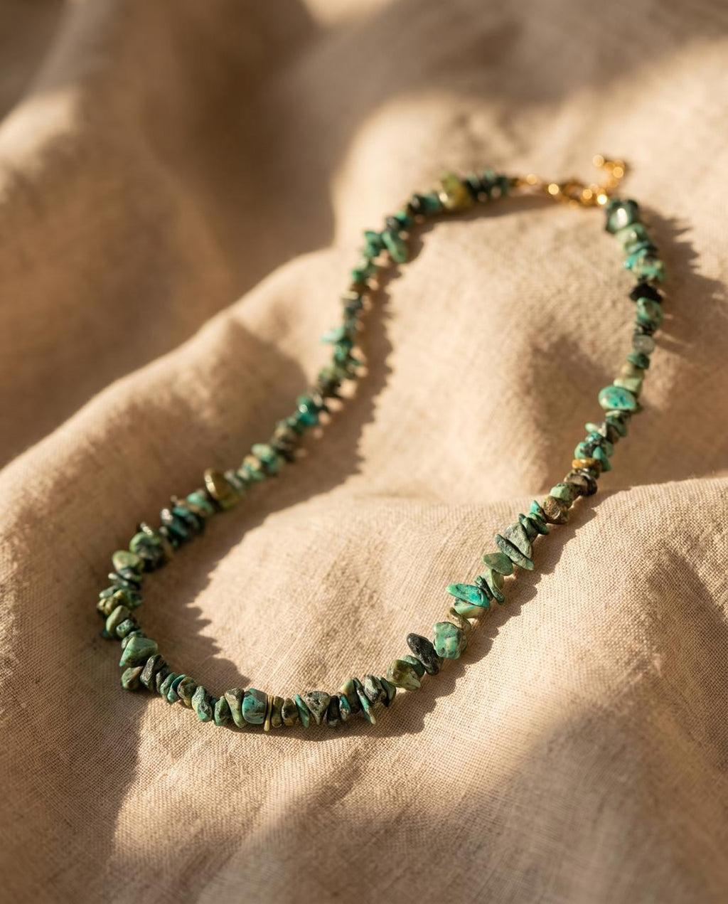 Natural Jade Irregular Necklace