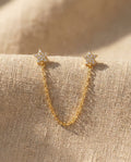 Double Star Chain Studs