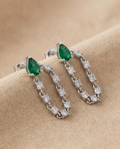 Emerald Drop Chain