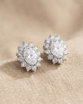 Silver Halo Studs