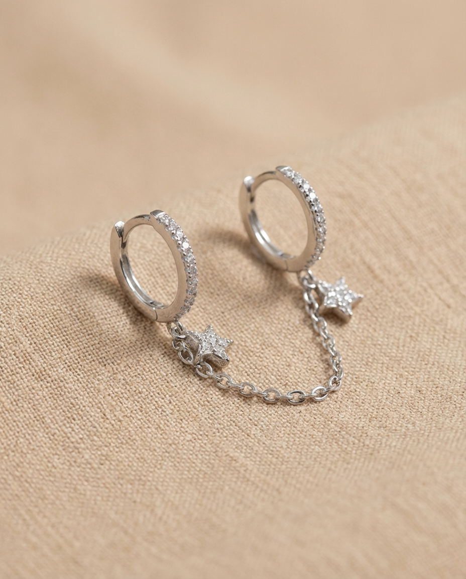 Star Chain Hoops