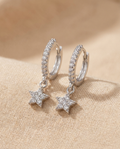 Silver Star Hoops
