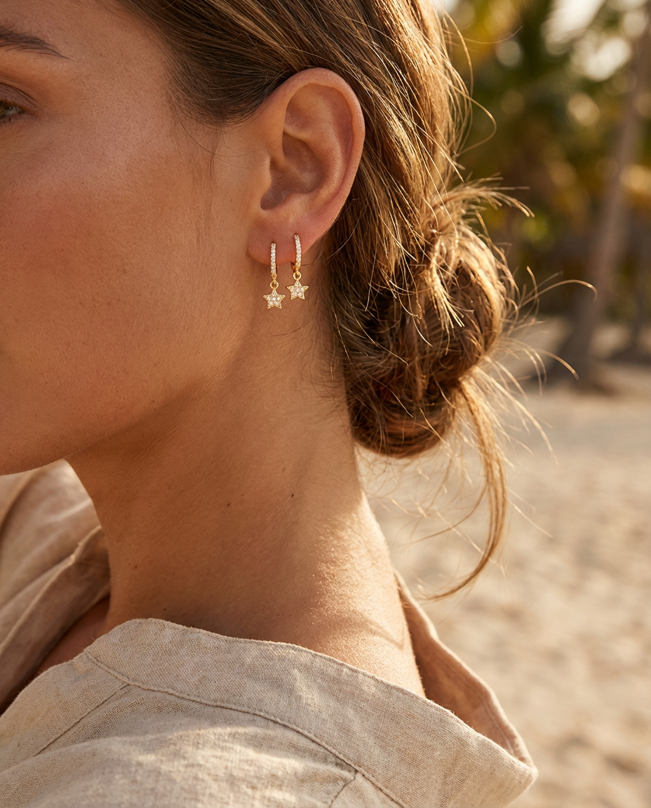 Gold Star Hoops
