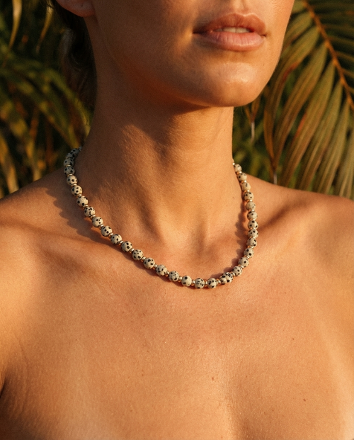 Dalmatian Jasper Necklace