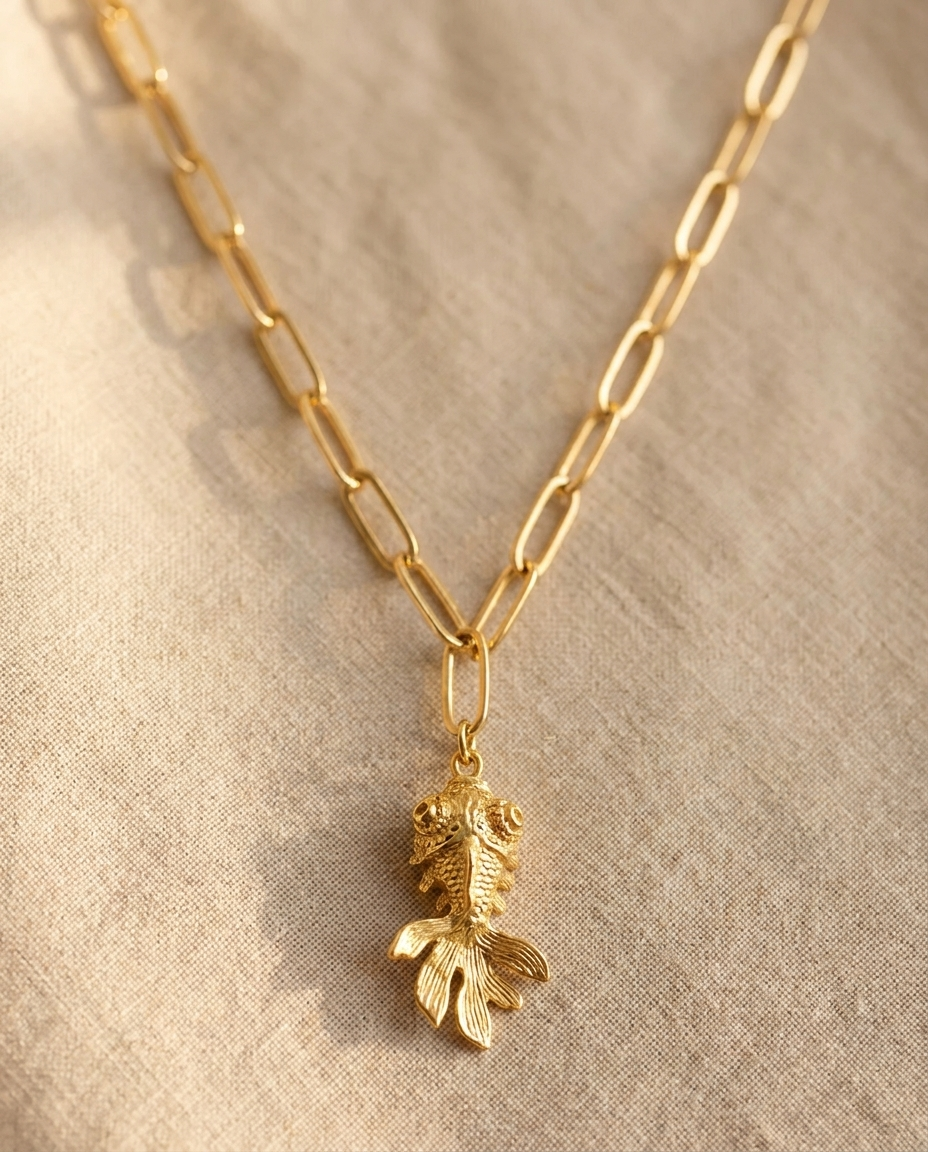 Koi Charm Necklace
